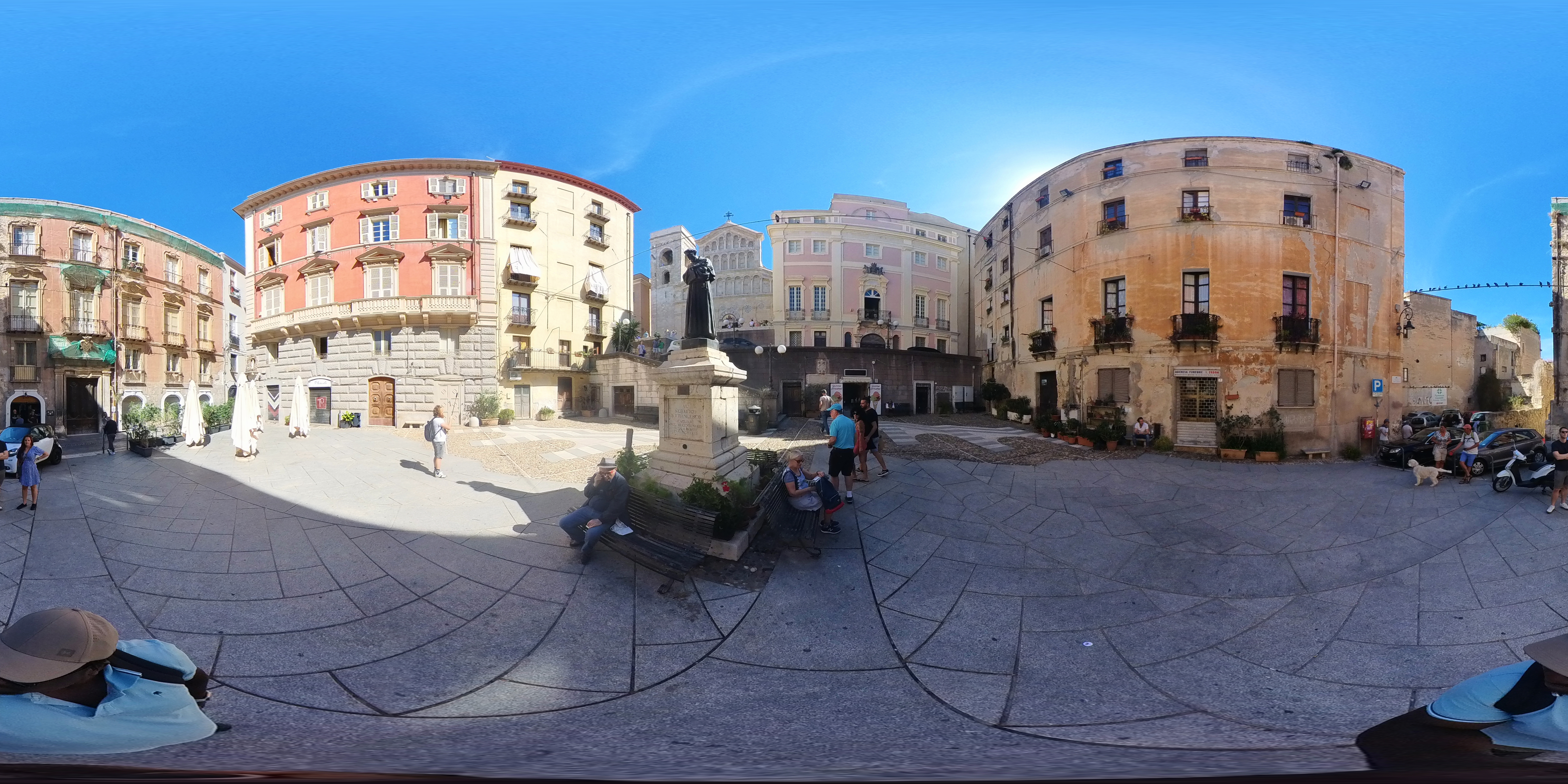 Cagliari Piazza Carlo Alberto